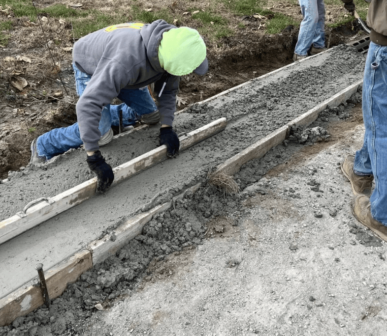 Concrete Pool Decks project in the Dallas area